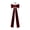 A_Wine, variant on Brown Oversized Christmas Bow, 70.9-Inch Velvet Long-Tail Tree Topper for Neutral Mantel and Staircase Decor, YDYB