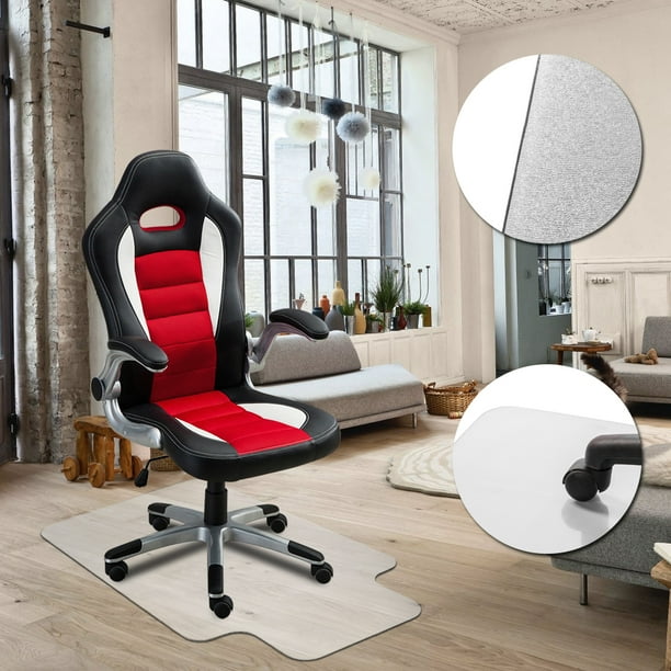 UBesGoo Office Desk Chair Mat for Hard Wood Floor PVC ...