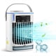 thumbnail image 1 of Ventilador De Aire Acondicionado Portátil De 1 Pieza, Ventilador De Enfriamiento De Aire Digital 4 En 1 USB Con 3 Velocidades De Viento, Mini Ventilador De Enfriamiento De Aire Evaporativo, Humidifica, 1 of 3
