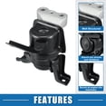thumbnail image 3 of Montaje de motor No.12305-0T020 Montaje de transmisión frontal derecho para Toyota Corolla 1.3L 2007-2014, 3 of 6