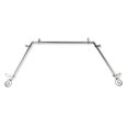thumbnail image 3 of Traute 13/16" Bay Window curtain rod 20"-36", 38"-72" - Satin Nickel,(ABay-27-5), 3 of 5