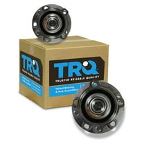 TRQ Wheel Bearing & Hub Assembly Front Pair for BMW 740i 745Li 750i 750Li 760i BHA53664 Fits select: 2007-2008 BMW ALPINA B7