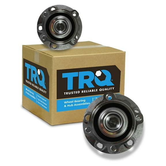 TRQ Wheel Bearing & Hub Assembly Front Pair for BMW 740i 745Li 750i 750Li 760i BHA53664 Fits select: 2007-2008 BMW ALPINA B7