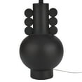 thumbnail image 7 of 29" Matte Black Ceramic Spherical Table Lamp - Nourison, 7 of 7