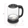 thumbnail image 2 of Chefman 1.7 Liter Electric Kettle With Easy Fill Lid, Cordless With Removable Lid And 360 Swivel Base, LED Indicator Lights, 2 of 9