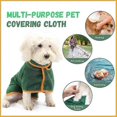 thumbnail image 5 of Dog Bathrobe Towel Dog Drying Coat Microfiber Fast Drying Super Absorbent Pet Dog Cat Bath Robe Tow, 5 of 5