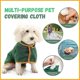 thumbnail image 5 of Dog Bathrobe Towel Dog Drying Coat Microfiber Fast Drying Super Absorbent Pet Dog Cat Bath Robe Tow, 5 of 5