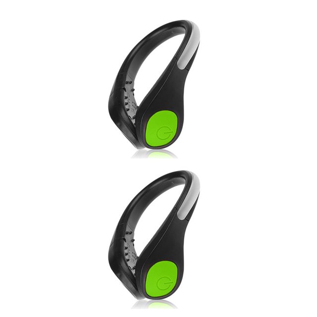 Wosthever Clip de zapato pequeño Luz de seguridad reflectante Operado por Lámpara de montar para correr de noche Equipo de Type5 NO5