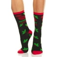 Yacht & Smith 12 Pairs Assorted Christmas Fuzzy Socks, Women's Holiday Slipper Socks, Stocking