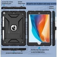 thumbnail image 4 of Funda para iPad 9ª, 8ª y 7ª generación de 10,2 pulgadas con soporte, color negro TIMISM, 4 of 7