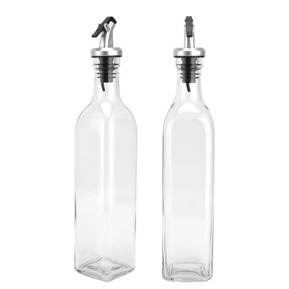 Botella dispensadora de aceite BuyWeek Dispensador de aceite Vidrio Plástico