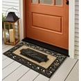 thumbnail image 7 of A1HC First Impression Rubber and Coir Large Floral Welcome Door Mat, 18" X 30", Dirt Trapper Thick Durable Heavy Duty Doormat, 7 of 7