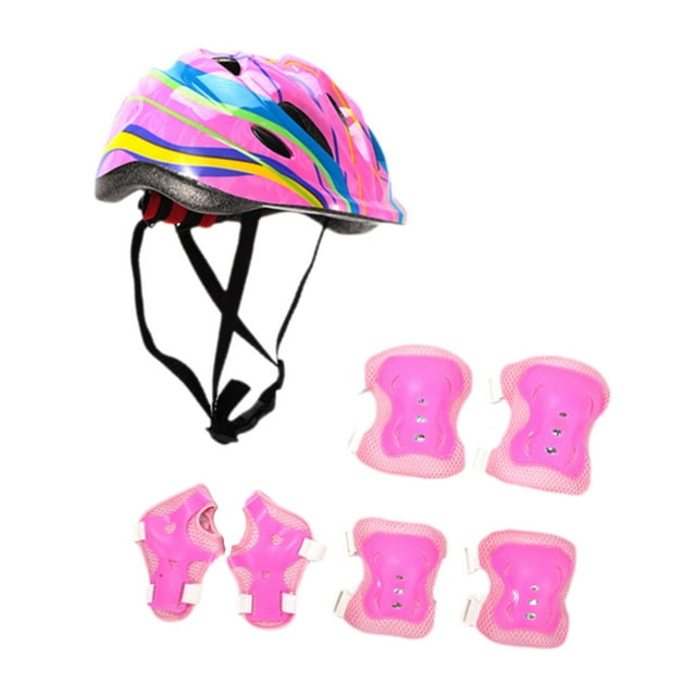 Colaxi Vélo pour Enfants avec Genouillères pour Patinage à Roulettes Planche à Roulettes Longboard A