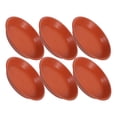 thumbnail image 4 of Planter Saucers Red Imitation Clay 6Pack For Flower Pots Indoor Plant Setup, 4 of 8
