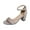 Champagne, variant on Adele Women's Wide Width Ankle Strap Heeled Dress Sandals