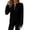 Black, variant on Womens Fall Pullover Tops Quilted 1/4 Zip Textured Long Sleeve Solid Color Sweatshirts Dailywear