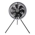 thumbnail image 1 of ventilador eléctrico Linterna de ventilador 2 en 1 para acampar con control remoto magnético función CACAGOO ventilador eléctrico, 1 of 7