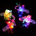 thumbnail image 3 of VOPPV Light Up Pacifier LED Rave Party Supplise Glowing Whistle Lany Flashing Toy A6U4, 3 of 9
