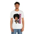 thumbnail image 2 of Jimi Hendrix Cartoon Portrait T-Shirt, Black History Icon, Vintage Music, 2 of 5