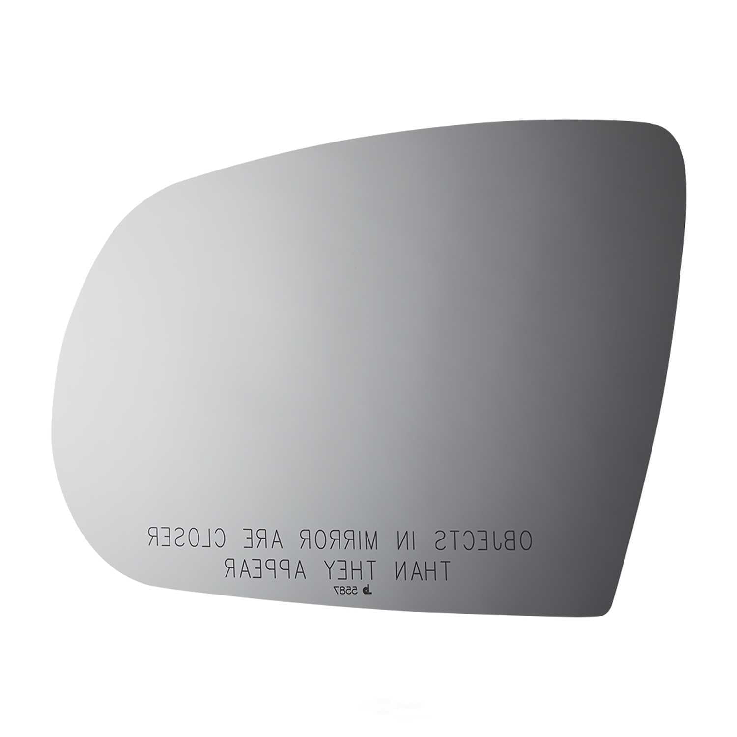 Burco Side View Mirror Replacement Glass - Clear Glass - 5587