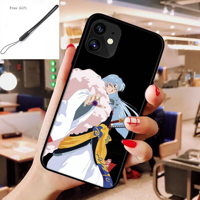 Funda De Silicona Suave Para Samsung Galaxy A02S A03S A10 M10 A10S A11 A12 A20s A21S A30 A20 Carcasa A8 Inuyasha SESSYOUMARU Para Teléfono Móvil