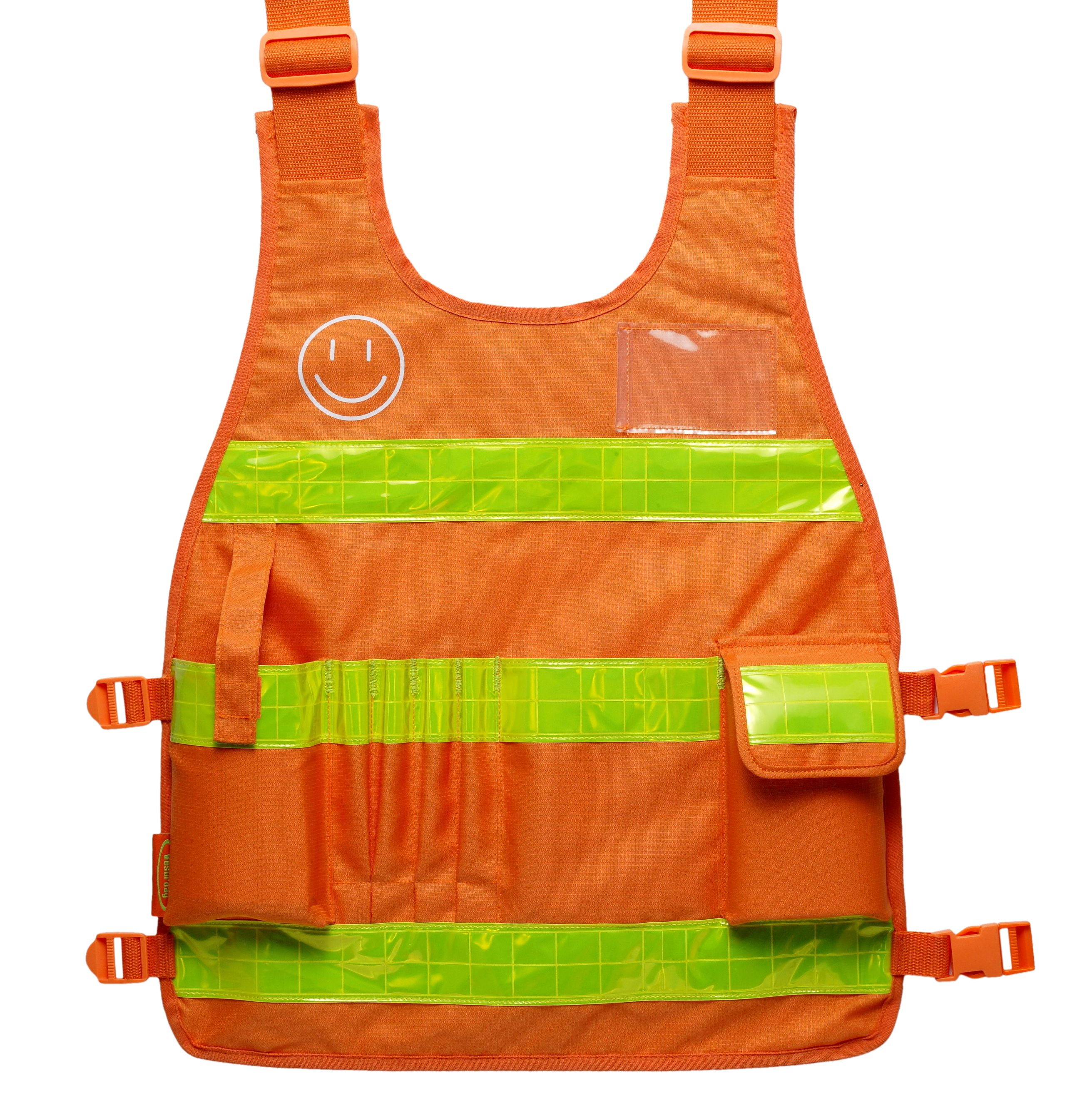 Industrial Premium High Visibility Fluorescent Reflective ANSI Class 2