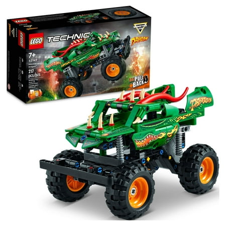UPC: 0673419371186 | LEGO Technic Monster Jam Dragon 2in1 Monster Truck Toy 42149