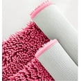 thumbnail image 3 of Muddy Cat Rug - Super Absorbent Microfiber Mat for Mucky Paws & Wet Shoes | Non-Slip, Machine Washable Pet Rug | Quick Dry Chenille Entryway Mat for Indoor Outdoor(Seen on TV)Rose Pink,32"X16"., 3 of 6
