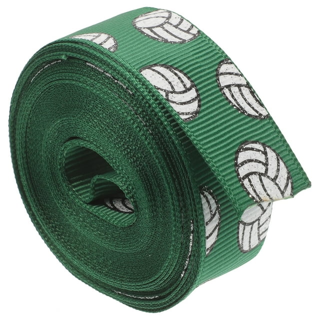 SHISUYAN 1 Roll Volleyball Ribbon for Hair Bows Elegant Gift Packing Ribbon Wrapping Ribbon Craft Ribbons