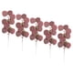 thumbnail image 1 of 5 hojas artificiales de tacto real para decoración de mesa de comedor. rojo, 1 of 8