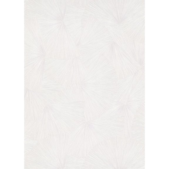 Concord Wallcoverings Textured Wallpaper graphics modern fans Featuring modern fan wall, White Grey Silver, 21 In x 33 Ft (56 sq. ft), 1021901