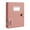 Color:Burgundy, variant on Presentation Folder with 80 Clear Pockets Display Book Folder with Clear Label Window Elastic String Closure for Office