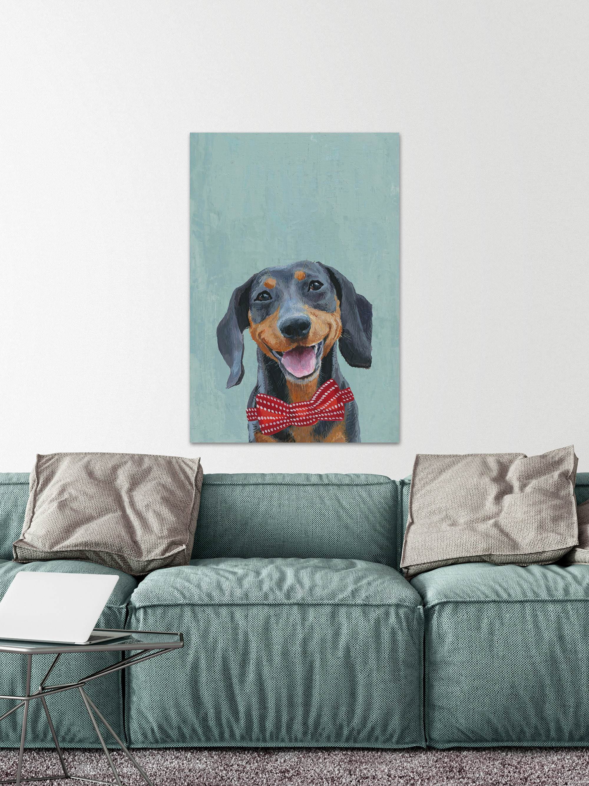 Marmont Hill "Happy Face" Painting Print on Wrapped Canvas