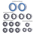 thumbnail image 2 of RCLIONS 15PCS Steel Ball Bearing Kit for Kyosho MINI-Z 1/28 RC Crawler Car Sealed Bearing Upgrade Parts, 2 of 7