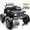 Black, variant on Joyracer Chevrolet Cheyenne 4WD 24V Ride Ons, Electric Cars for Kids, 2 Seater Power Truck Wheels, Toy Gift with Remote, Bluetooth, USB, LED Lights, Blue