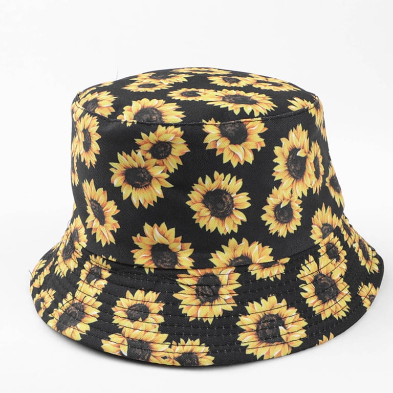 Sunflower Print Women’s  Summer Sun Hat Women main image 3