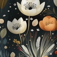 thumbnail image 3 of Designart "Whimsical Garden In Bohemian Style III" Floral Blackout Curtain Single Panel, 3 of 4