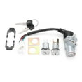 thumbnail image 3 of Juego de cerradura de encendido, Juego de cerradura de interruptor de encendido Conjunto de cerradura de encendido Reemplazo de cerradura de encendido Artesanía superior, 3 of 9