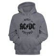thumbnail image 1 of AC/DChv Gunmetal Heather Adult Hoodie Sweatshirt Xl, 1 of 2