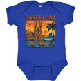 thumbnail image 3 of Inktastic Barcelona Spain City Boys or Girls Baby Bodysuit, 3 of 5