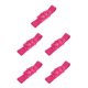 thumbnail image 1 of Sonducket Cinturón de mujer, accesorio de decoración de ropa, correas de cintura elegantes, cinturones elásticos en forma de rosa para niña para Rosa roja 5piezas Sonducket CBP256579, 1 of 5