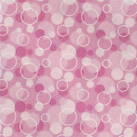 Comfy Flannel Print 44/45" Wide 100% Cotton D/R-Pink