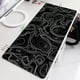 thumbnail image 3 of Alfombrilla de ratón para gamers en blanco y negro, alfombrilla de ratón para juegos, alfombrilla de escritorio de velocidad, alfombrillas para juegos de ordenador portátil para oficina, accesorios de, 3 of 5