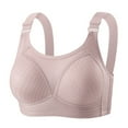 thumbnail image 2 of YHAJDS Women's Seamless Comfortable Daily Bra， Women's Bras Everyday Bras Solid Color Wireless Bra Lightly Padded Cups Seamless Look Under Clothing Breathable, 2 of 5