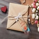 thumbnail image 2 of 10pc Clear Cards Blanks Gift Tags with Ribbon Wedding Name Cards, 2 of 5