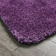 thumbnail image 2 of Mainstays Soft & Plush Contour Stain Resistant Basic Bath Rug, Polyester Purple Iris, 195 x 22 in, 2 of 4