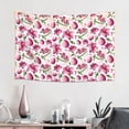 thumbnail image 2 of Xecao Lilies Flowers Print Tapestry, Wall Hanging Room Funny Decor, Backdrop Room Decor for Bedroom Living Room dormitory, 2 of 8