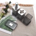 thumbnail image 6 of Unique Bargains 1 Set Fashion Soap Pump Dispenser Set for Bathroom for Laundry Rooms Gray, 6 of 6