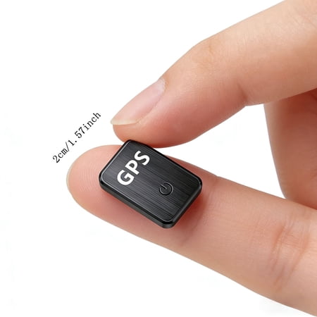 Hidden 0.8 Inch Magnetic GPS Tracker, Real-Time Vehicle Locator with Smart Alerts, Anti-Theft Tracking Device for Cars
