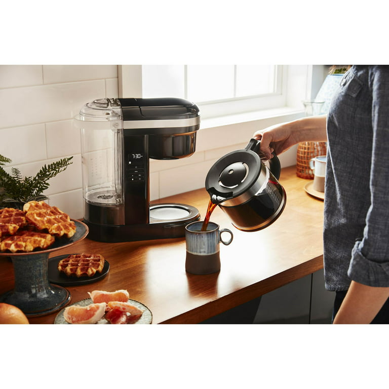 KCM1208OB by KitchenAid - 12 Cup Drip Coffee Maker with Spiral